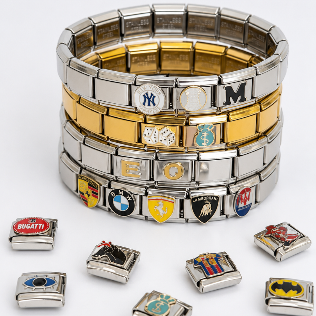 Charms Plateados