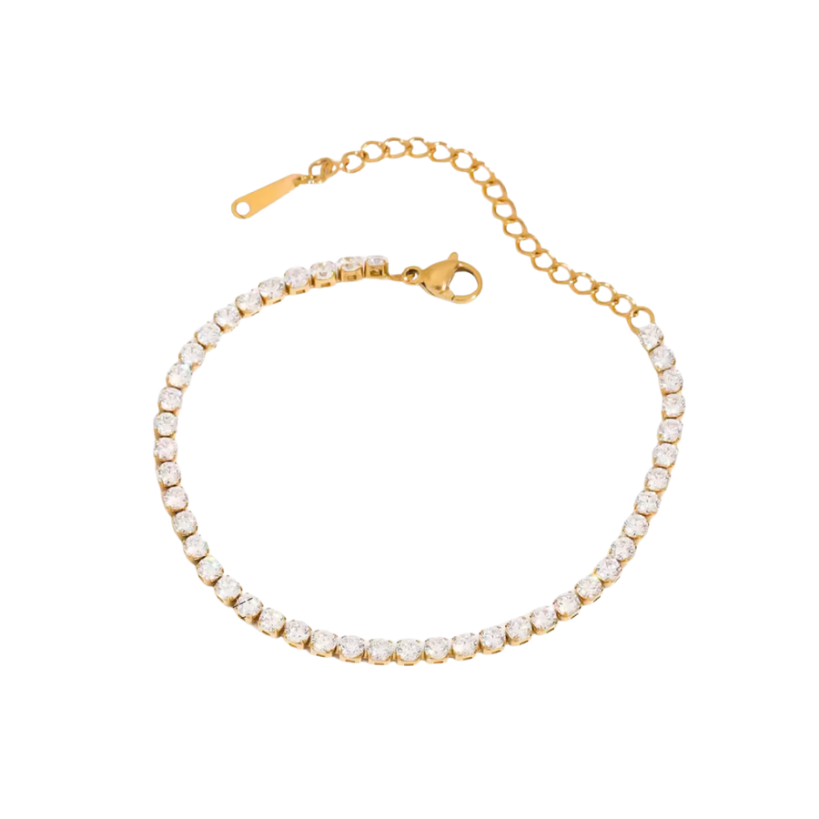 Brazalete tenis zirconia