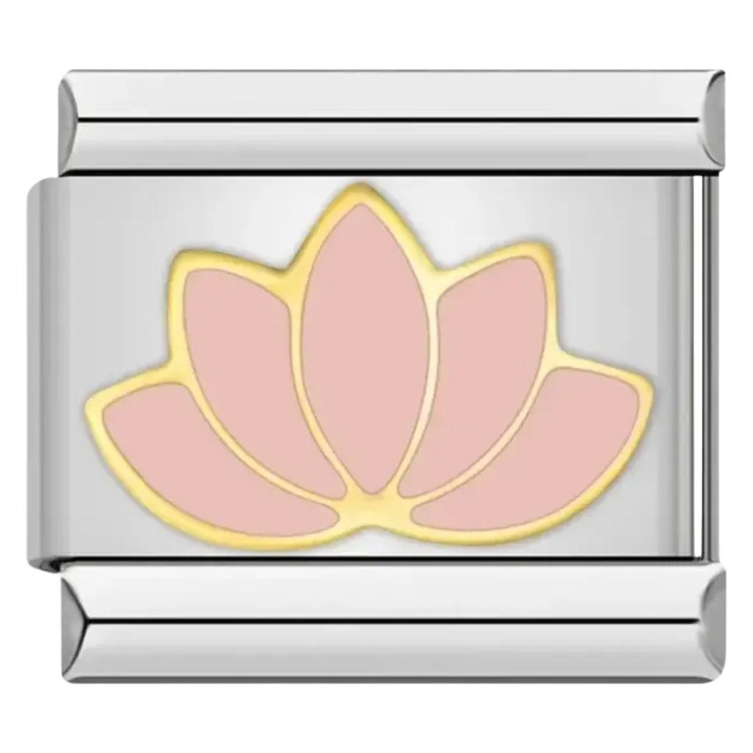 Charm Flor de Loto Rosa