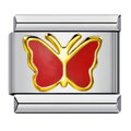 Charm Mariposa Roja
