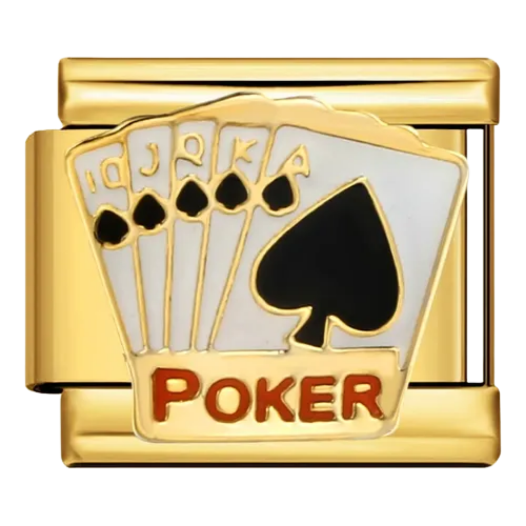 Charm Dorado Póker