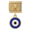 Charm Colgante Ojo Turco Dorado