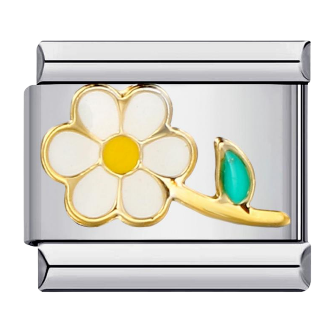 Charm Girasol Blanco
