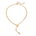 Collar Dorado Serpiente