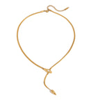 Collar Dorado Serpiente