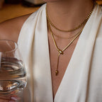 Collar Dorado Serpiente