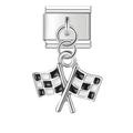 Charm Banderas de Carreras