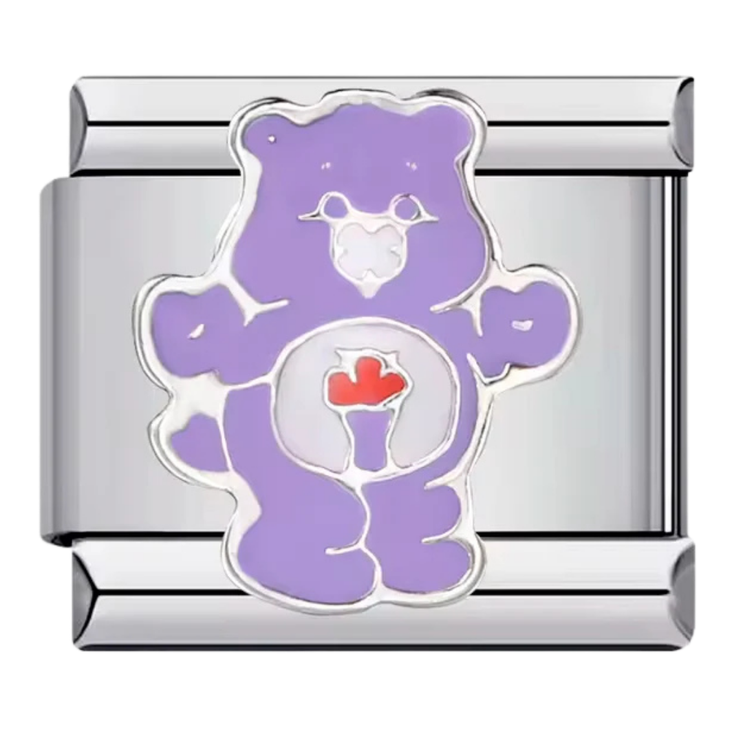 Charm Osito Cariñocito Morado