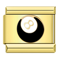 Charm Dorado Bola 8