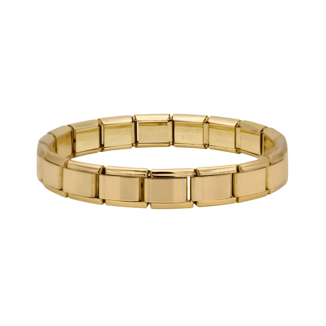 Pulsera Italiana Dorada