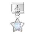 Charm Colgante Estrella con Cristal