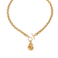 Collar Rolo con Dije Pepita Irregular