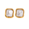 Aretes Perla Barroca