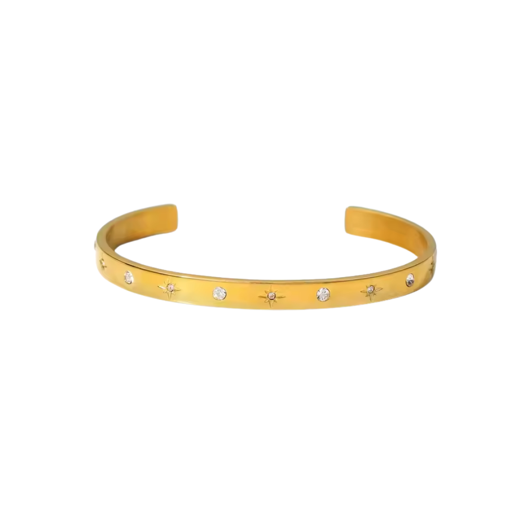 Brazalete bangle stars