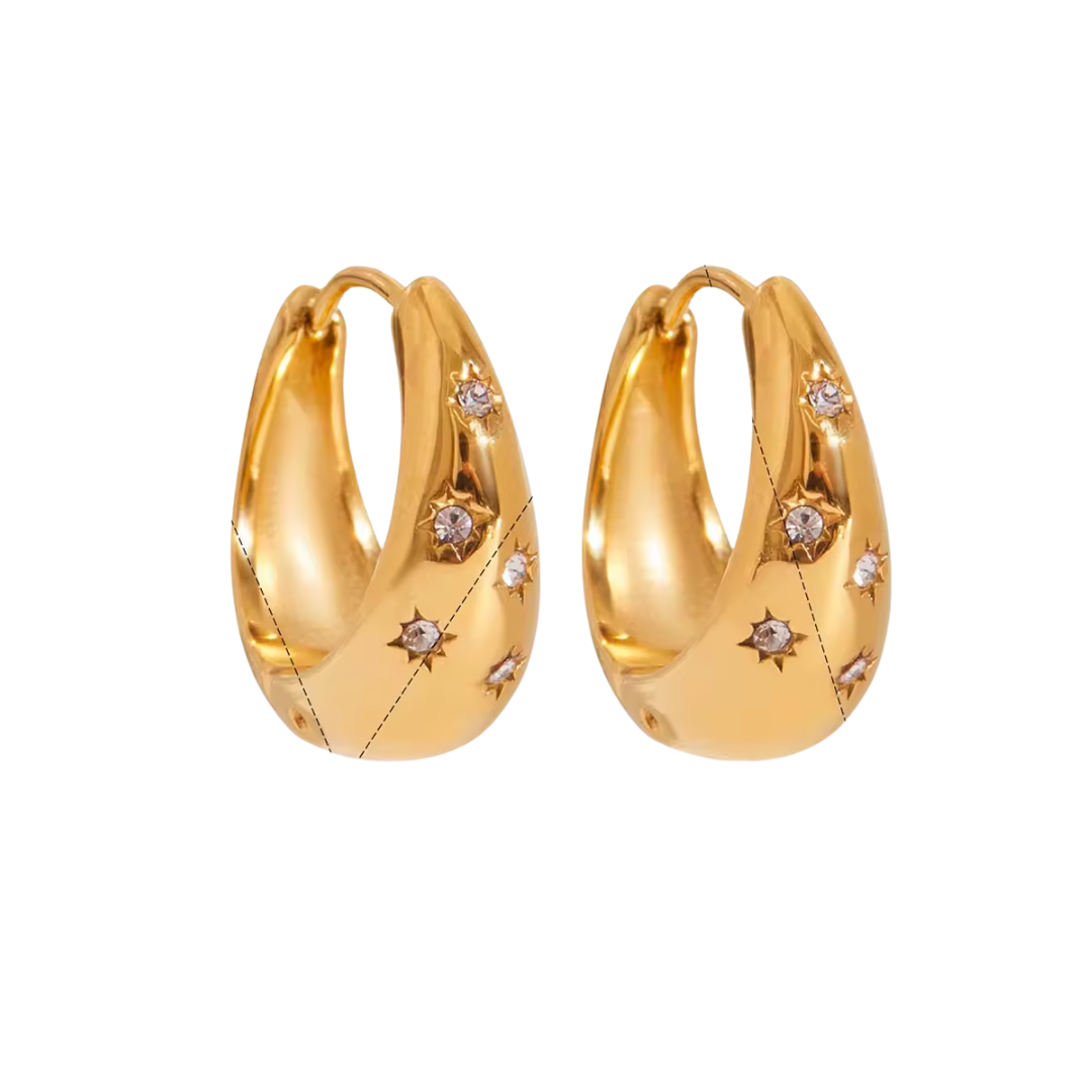 Aretes Celeste