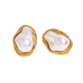 Aretes Perla Orgánica