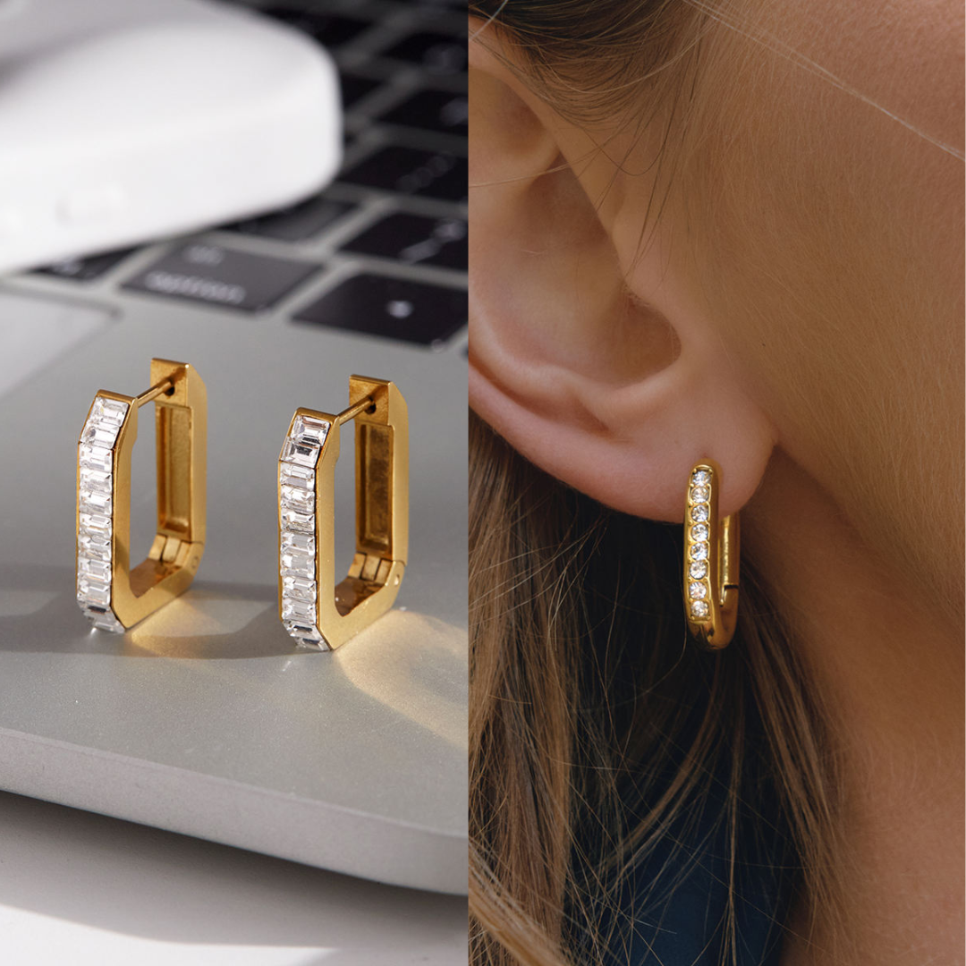 Aretes Baguette