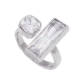 Anillo Doble Piedra