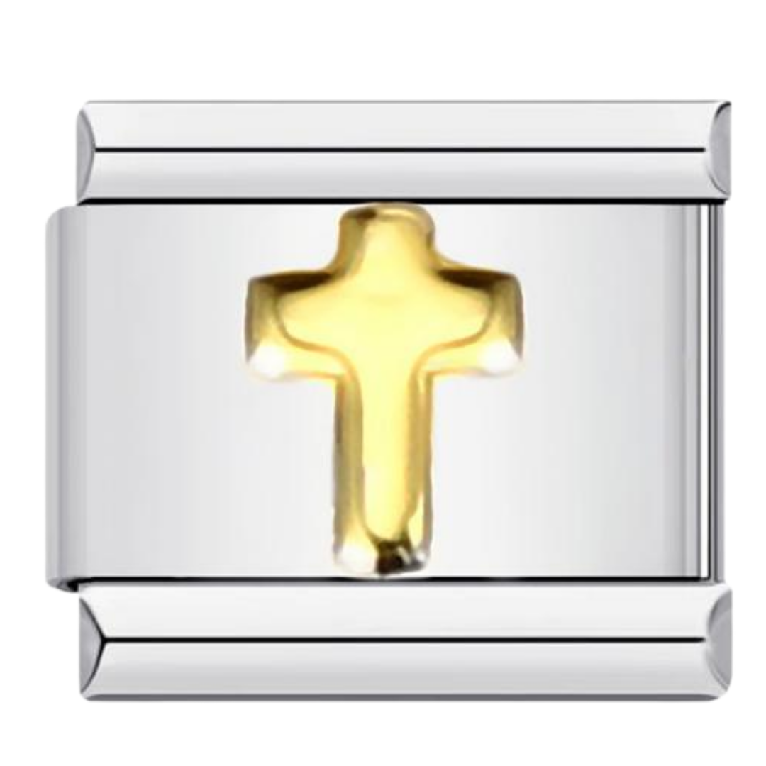 Charm Cruz Dorada