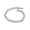 Brazalete rectangular zirconia