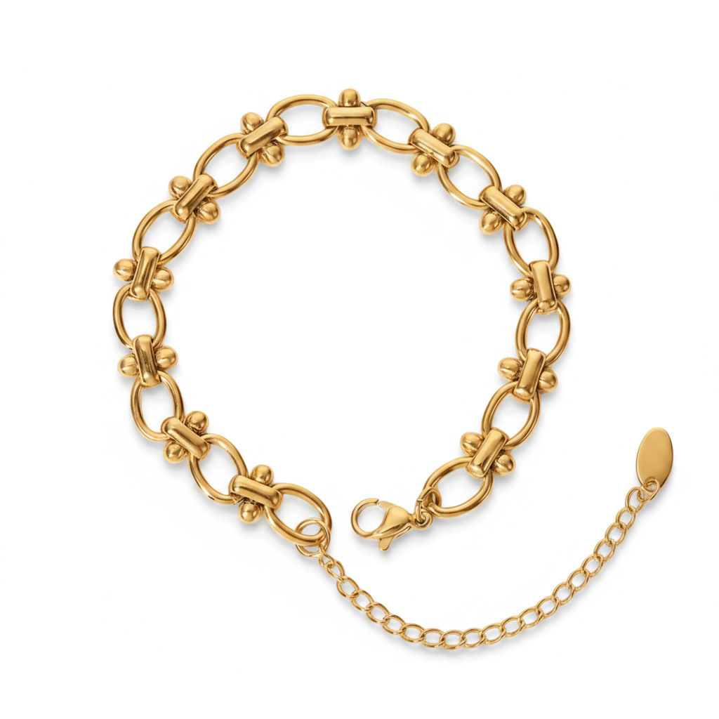 Brazalete Oval Link Baroque