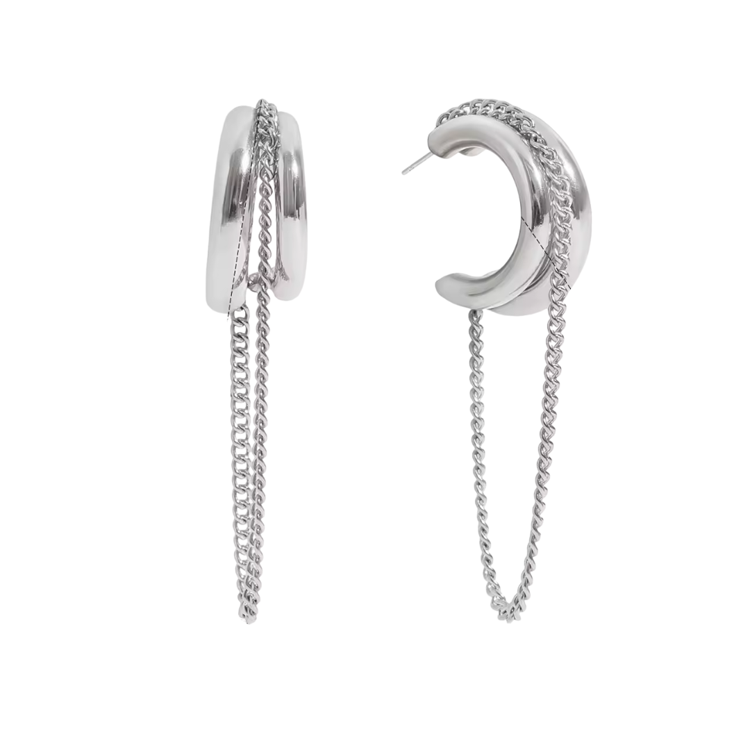Aretes Detalle Colgante