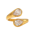Anillo Doble Pear