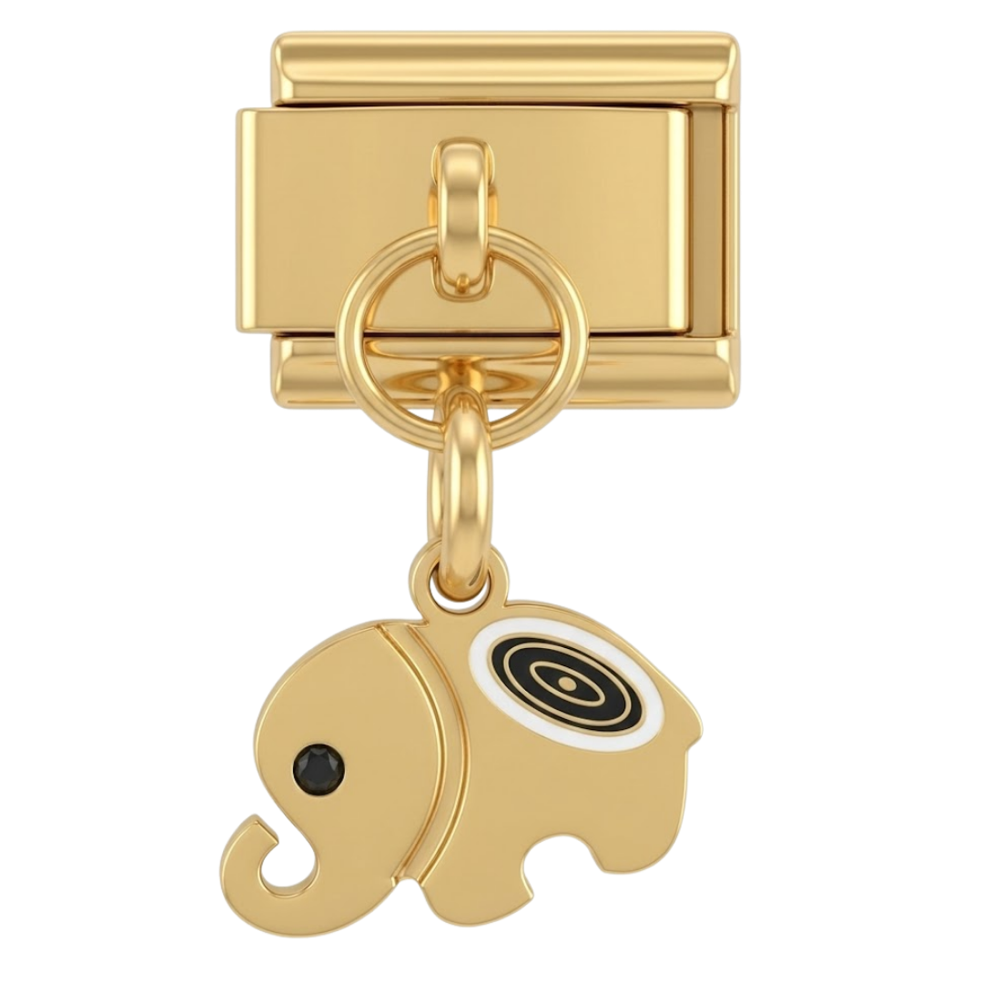 Charm Elefante Dorado