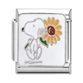 Charm Snoopy con Girasol