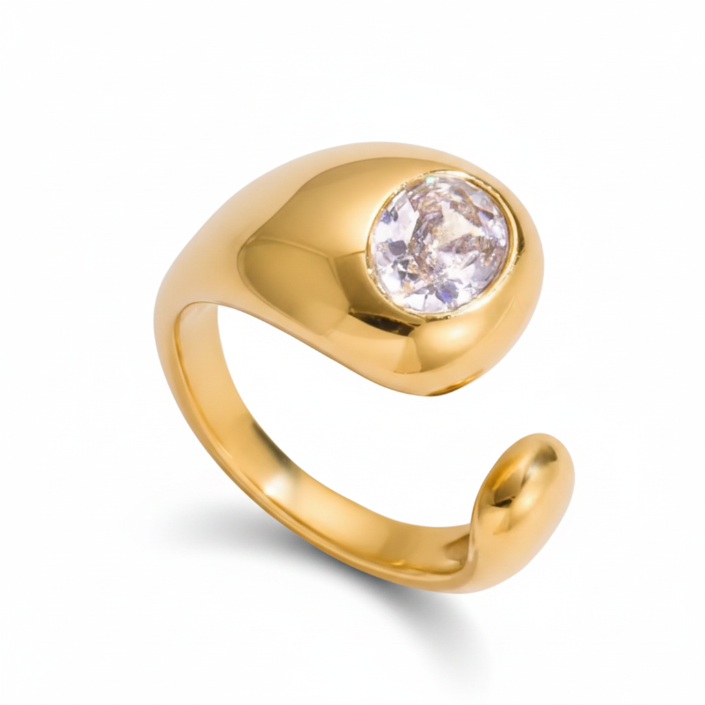 Cascade Wave Ring