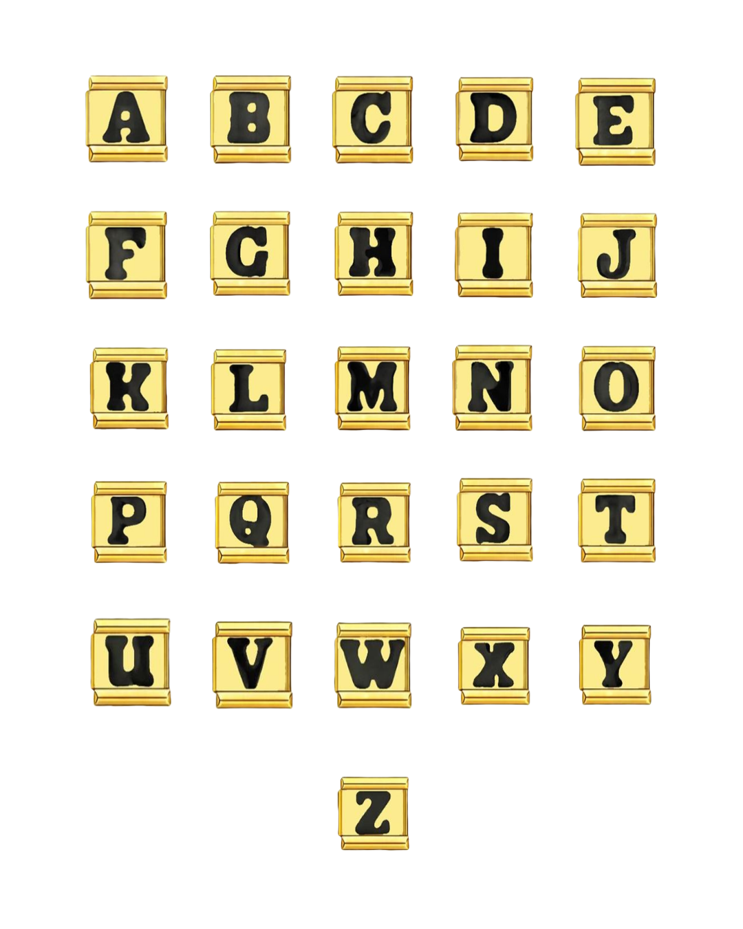 Charm Letra Inicial A-Z