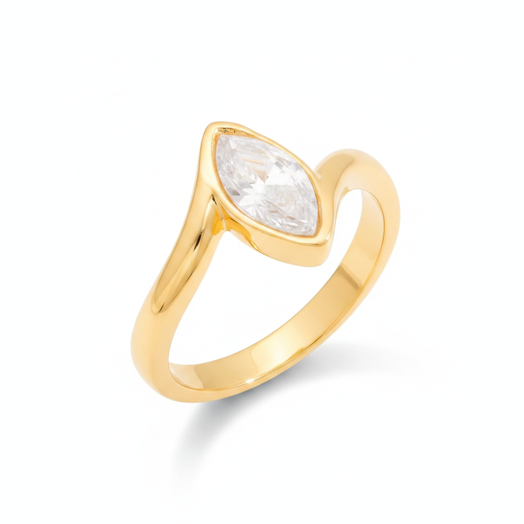 Anillo Marquise Twist