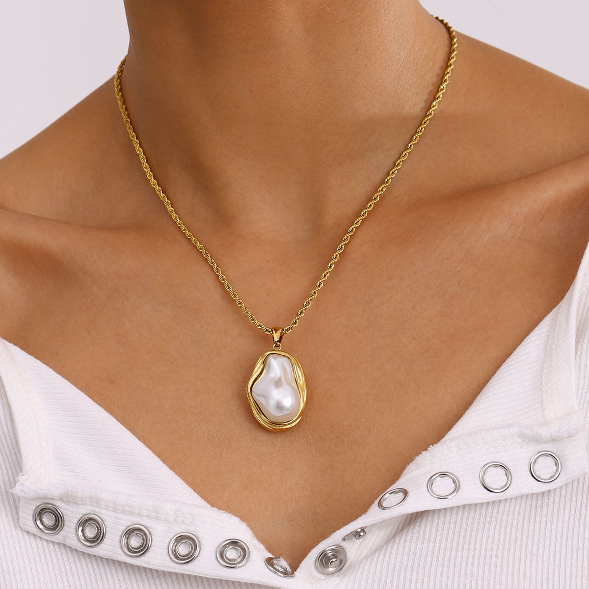 Collar Baroque Pearl