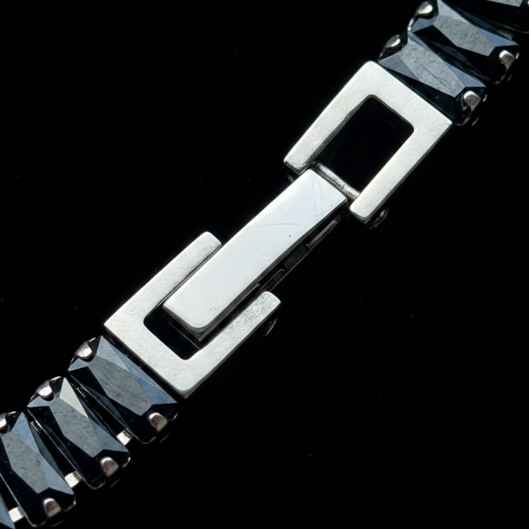 Pulsera Ónix Baguette