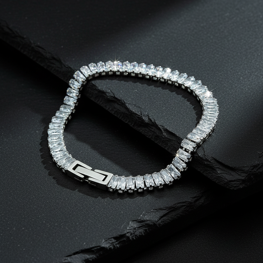 Pulsera Glacier Baguette