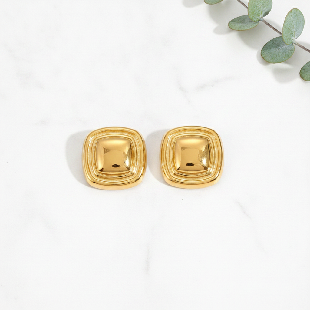 Aretes Cuadrados