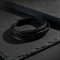 Pulsera Negra Trenzada