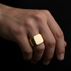 Anillo Sello Cuadrado