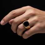 Anillo Sello Ónix