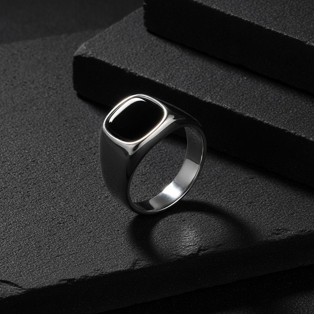 Anillo Sello Ónix