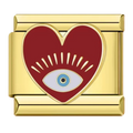 Charm Corazón Ojo Turco