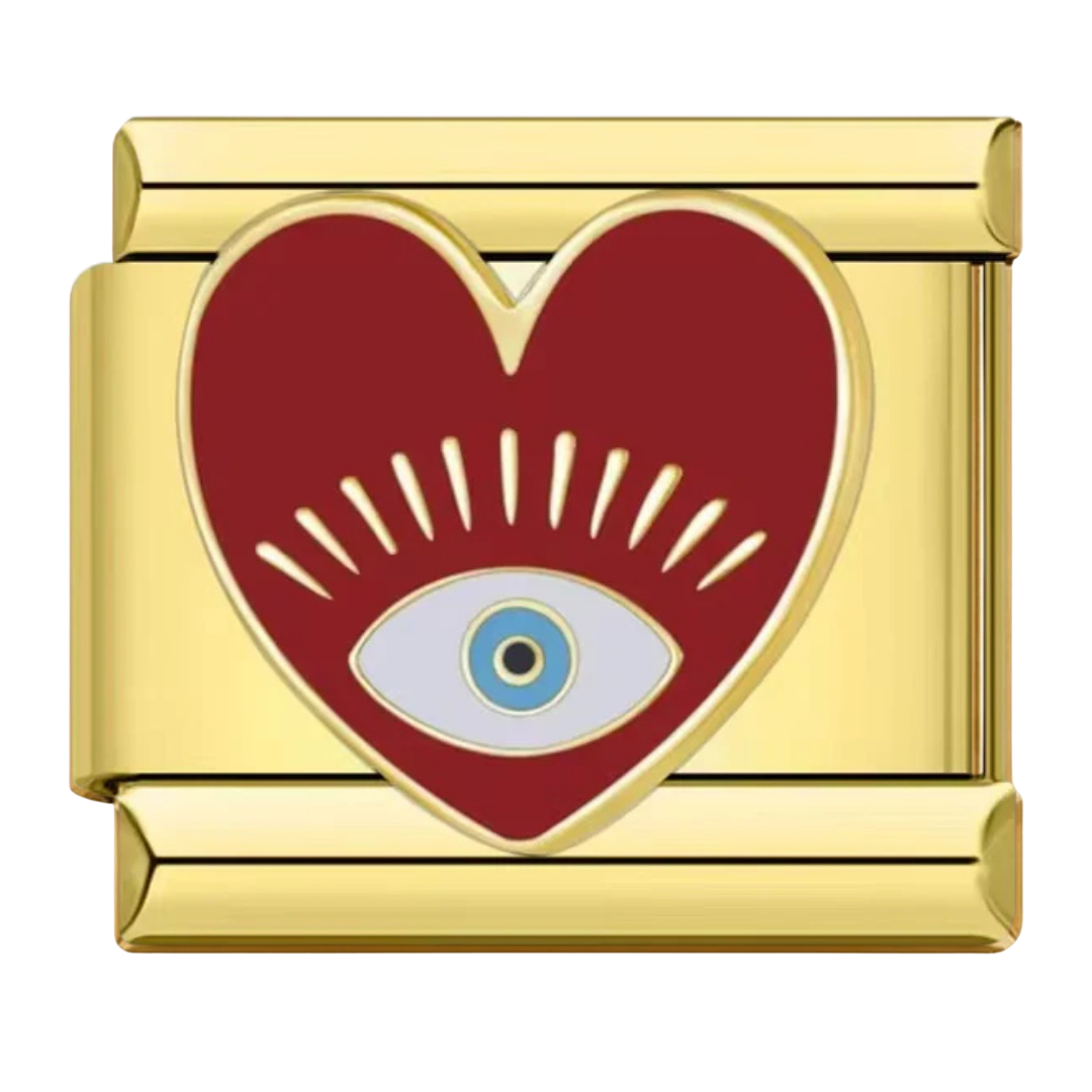 Charm Corazón Ojo Turco