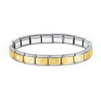 Brazalete Italiano Estrellas Doradas