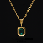 Collar Esmeralda Gold