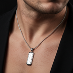 Collar Dije Geométrico Silver