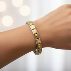 Brazalete Italiano Estrellas Doradas