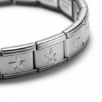 Brazalete Italiano estrellas