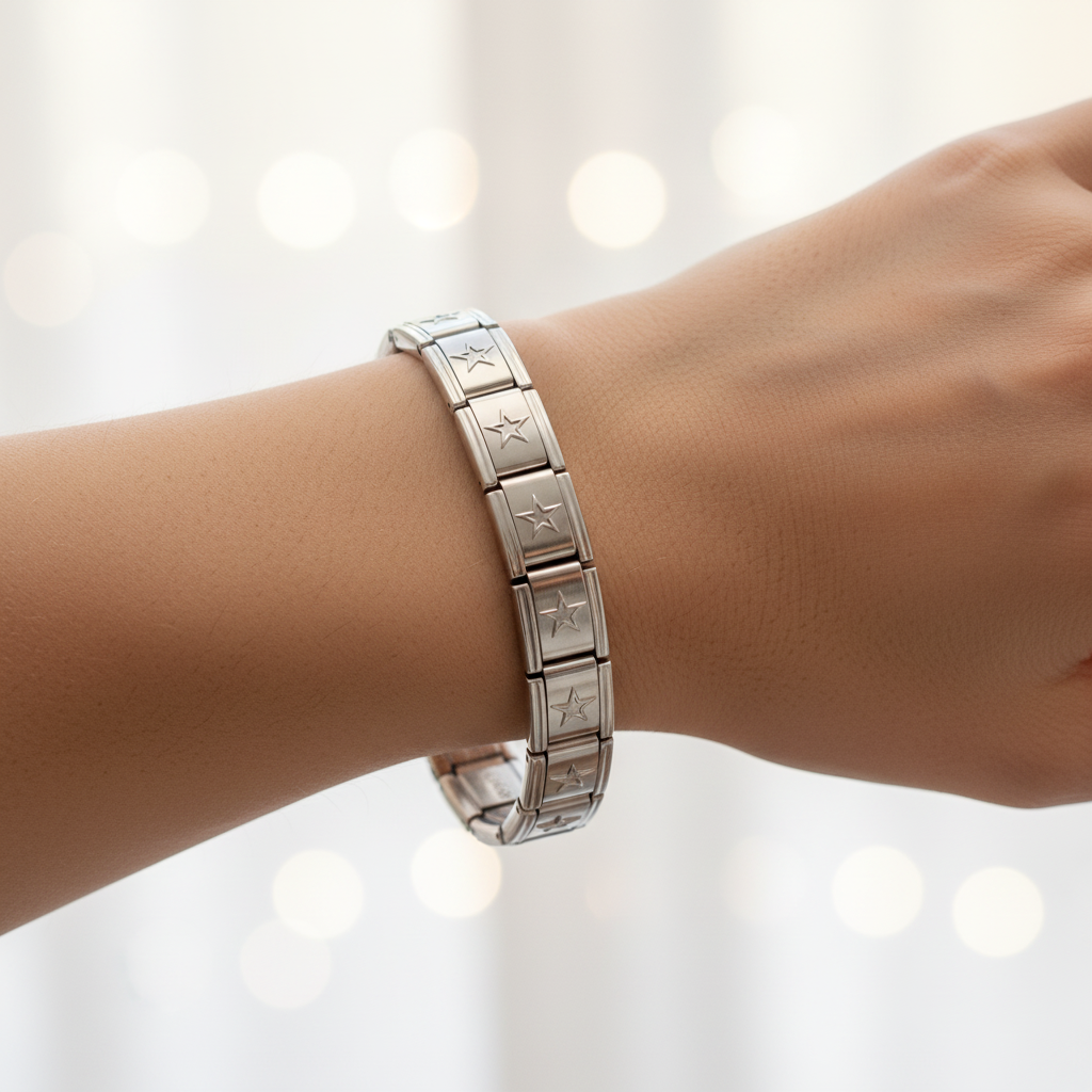 Brazalete Italiano estrellas