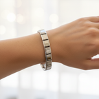 Pulsera Italiana Plateada